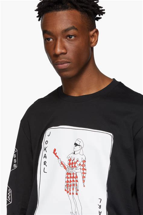 fendi jokarl t shirt|Fendi JoKarl Graphic T.